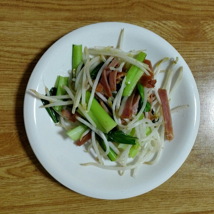 焼豚と野菜の炒め物
